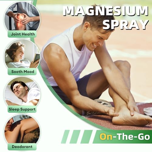 Magnesium Oil Spray for Feet & Body – Sleep & Muscle Relief