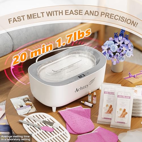 Achzzy Paraffin Wax Machine for Hands and Feet - 5000ml Wax Warmer Kit