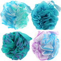 Chuya Large Bath Loofahs 4-Pack, 280g Exfoliating Sponges