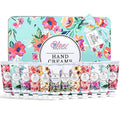 BODY & EARTH Hand Cream Gift Set - 12 Travel Size Moisturizers with Shea Butter