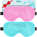 BeeVines Cooling Gel Eye Mask 2 Pack – Cold & Warm Compress