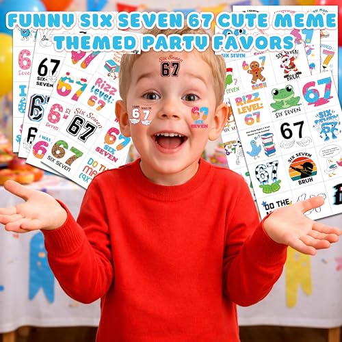 96 PCS Temporary Tattoos for Kids - Pre-Cut Party Favors
