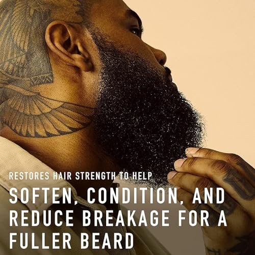 Bevel Mens Beard Grooming Kit - Includes Beard Conditioner, Hair Nourishing Pomade, and Beard Oil to Soften, Hydrate and Strengthen Beard and Reduce Skin Irritation and Redness