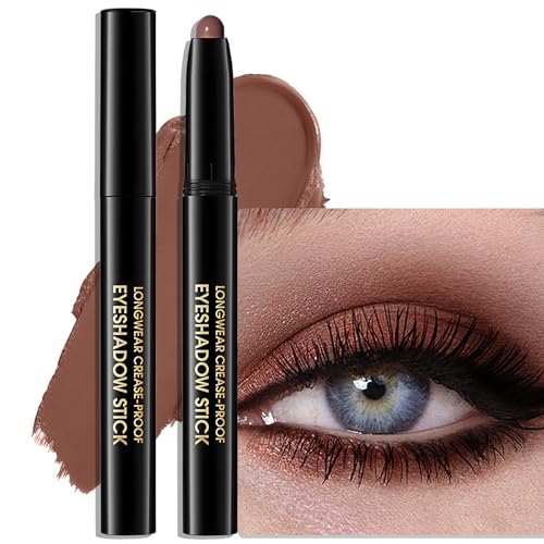 Wugbc Matte Eyeshadow Stick in 2 Pec(an) - Cream to Powder Eye Shadow Pencil