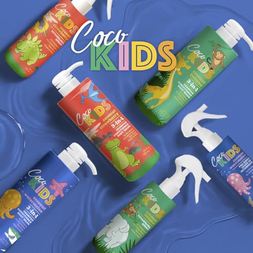 Cocomagic Watermelon 3-in-1 Shampoo Conditioner Body Wash 24oz
