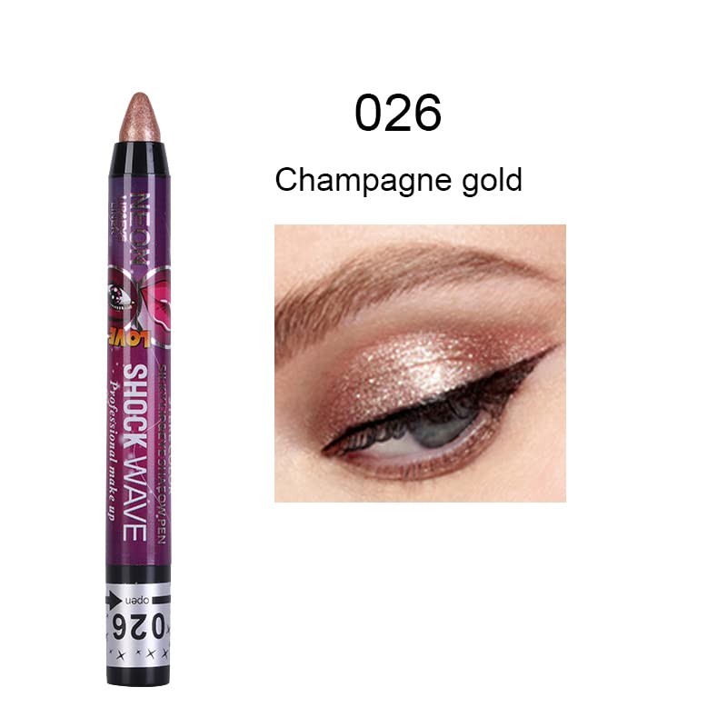 MEICOLY 6 Colors Shimmer Eyeshadow Sticks Set