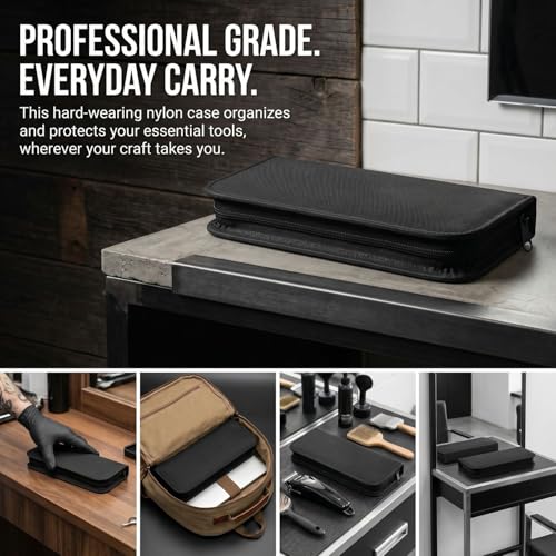Professional Hair Scissors Case - Portable Organizer for Stylists