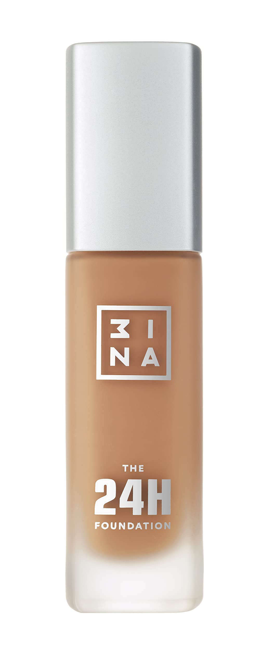 3INA The 24H Foundation 621-24H Long-Wearing Formula - Medium To High Buildable Coverage - Smooth Matte Finish - Expanded Shade Selection - Waterproof, Cruelty Free, Vegan Makeup- 1.01 Oz