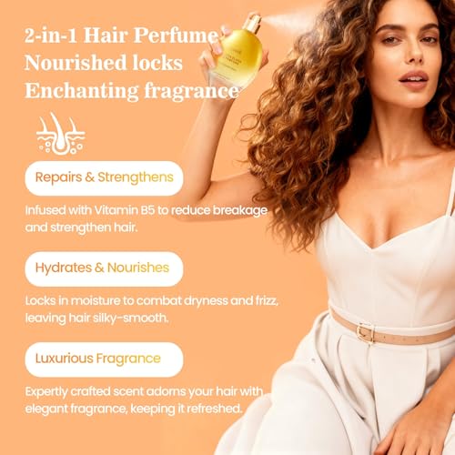 Hair Perfume Mist Spray with Keratin & Vitamin B5, 75ml