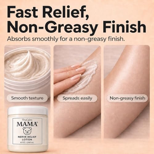 TruCalm Mama Neuropathy Relief Cream - Extra Large 8 Oz
