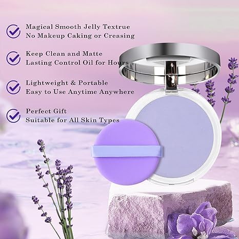 Jelly Pressed Setting Powder Oil Control Face Makeup