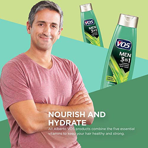 VO5 Men's 3-in-1 Shampoo Conditioner Body Wash 12.5oz