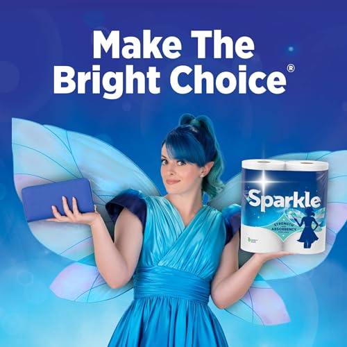 Sparkle Pick-A-Size Paper Towels, 6 Double Rolls (660 Sheets)