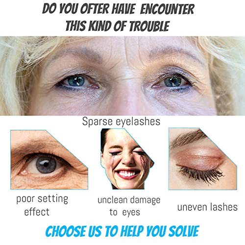 Mascara for Older Women 60+ | Hypoallergenic, Waterproof, Thinning Lashes