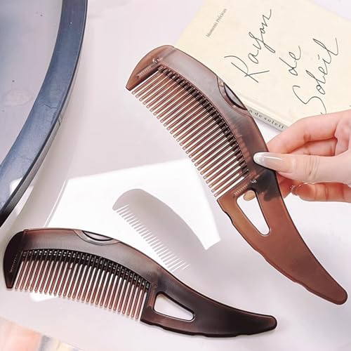 3 pcs Dandruff Scalp Psoriasis Comb Dandruff Removal Comb Stainless Steel Fine Tooth Comb Multifunctional Hair Grooming Scalp Sweep Detoxing Comb for Women Men Kids and AdultsS Dandruff Removal (Blue)