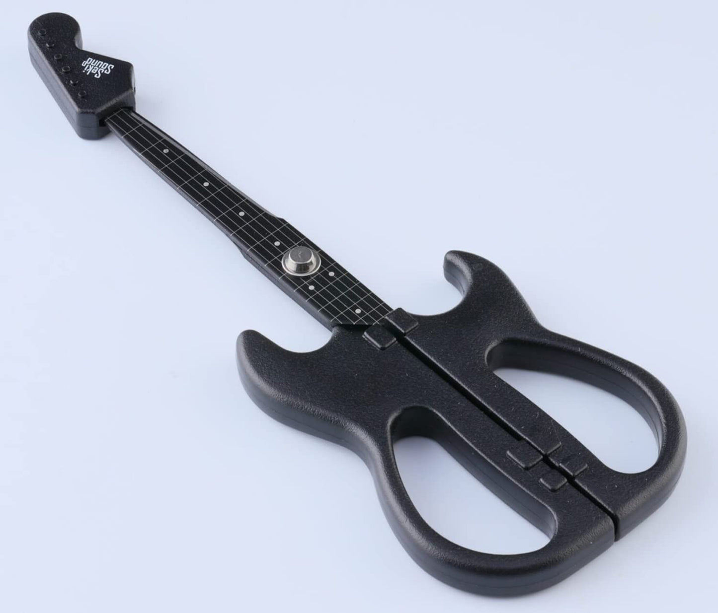 Nikken Cutlery Guitar Scissor SekiSound Black with a stand (Gift Box Included) Hobby Tool SS-20B