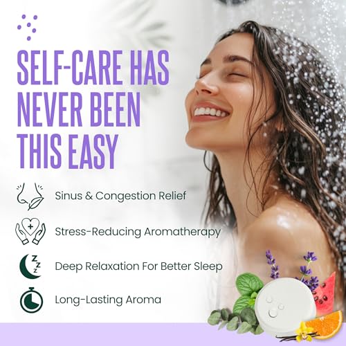 Cleverfy Shower Steamers Aromatherapy 6-Pack Gift Set