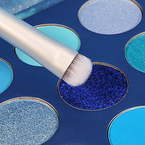 Docolor 9-Color Blue Eyeshadow Palette – Pigmented Shimmer & Matte