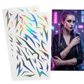 120 Demon Temporary Tattoos - Dark Fantasy Cosplay Makeup Stickers