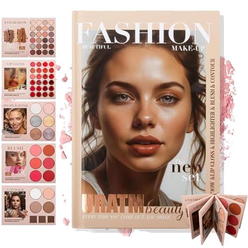 5 Layer Makeup Book Palette - 68 Shades Eyeshadow Blush