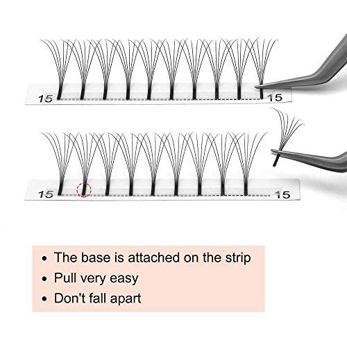 Premade Volume Eyelash Extensions 3D 0.07 9-16mm C/D Curl