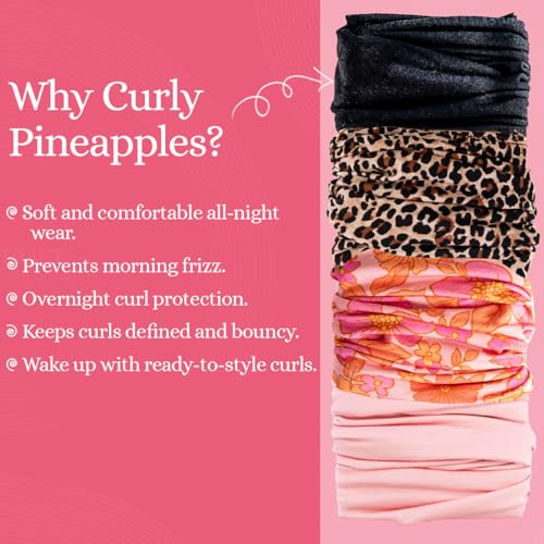 Curly Hair Headband for Women - Soft Stretchy Non-Slip Yoga Headband - Bubblegum Pink