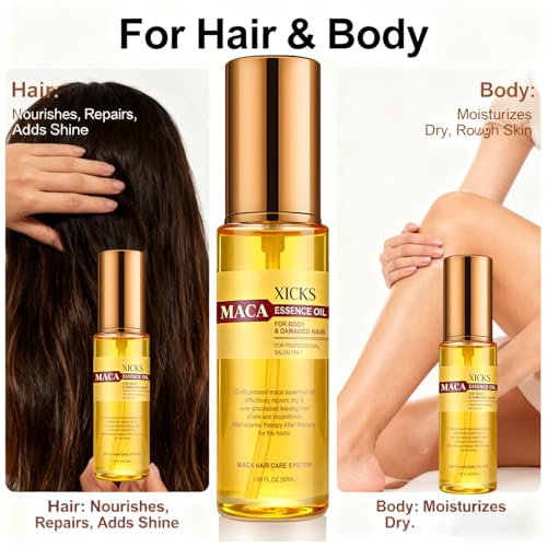 Maca Hair Growth Oil - Scalp Repair Essence for Men & Women