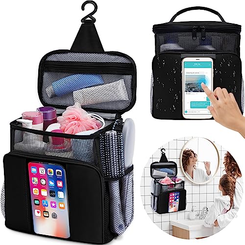 Shower Caddy Toiletry Bag with Hanging Hook | Water-Resistant Travel Organizer