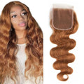 Light Brown Lace Closure 4x4 HD Swiss Lace Virgin Hair