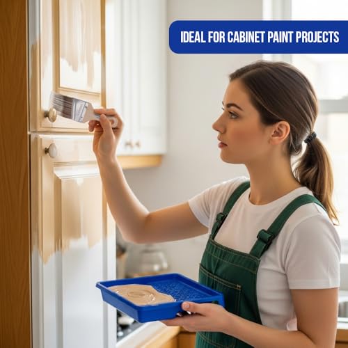 Pro Grade 5-Piece Paint Brush Set for Walls & Trim
