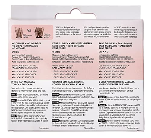 Kiss Falscara Eyelash Wisps Volumizing - Pack of 2