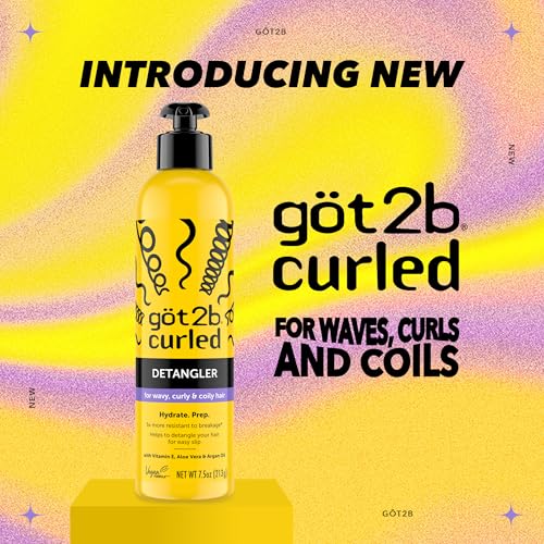 Got2b Curled Leave-In Detangler for Wavy & Curly Hair