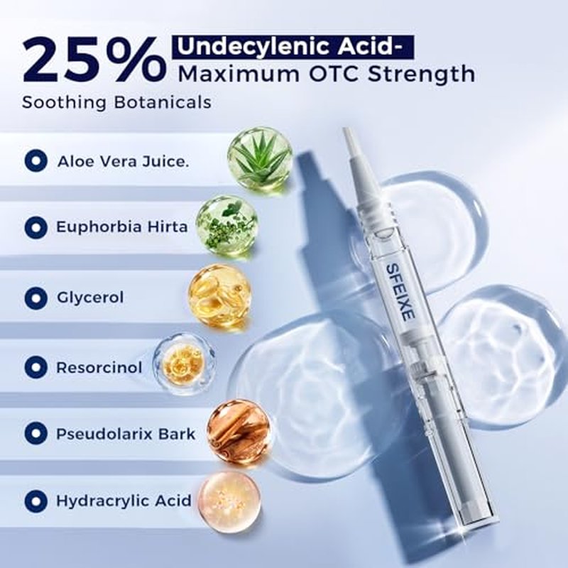 Toenail Fungus Treatment Pen – 25% Undecylenic Acid FSA Eligible