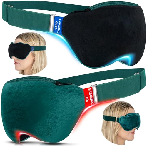 Medi Grade Heated Eye Mask – Microwave Warm & Cold Compress