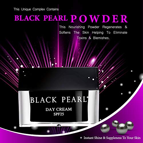 Sea of Spa Day Cream SPF 25, For dry or very dry skin ,Non Greasy Day Moisturizer, Hydrating Face Cream for Women, With Black Pearl Powder, Seaweed, And the Dead Sea Minerals, 1.7-Ounce