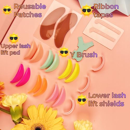 Lash Lift Pad Set 6 Size LM Curl Silicone Shield Eyelash Perm