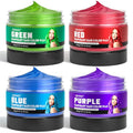 Temporary Hair Color Wax 4 Colors for Kids & Teens