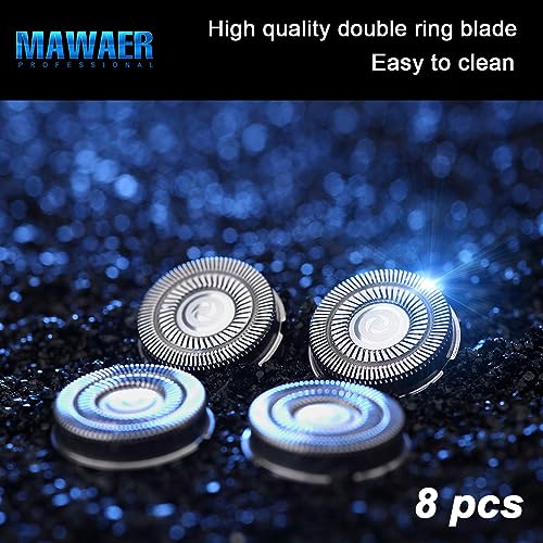 8 PCS Head Shaver replacement Blades for SKULL SHAVER Pitbull Carver PRO 4 Head Electric Razor Replacement head