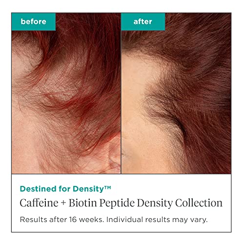 Briogeo Destined For Density Caffeine + Biotin Peptide Density Shampoo, Increases Hair Thickness and Volume for Fine or Thinning Hair, Vegan, Cruelty-Free