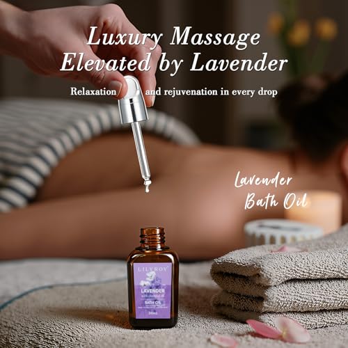 Lavender Spa Gift Set for Women - 7-Piece Relaxation & Bath Gift Basket for Mom