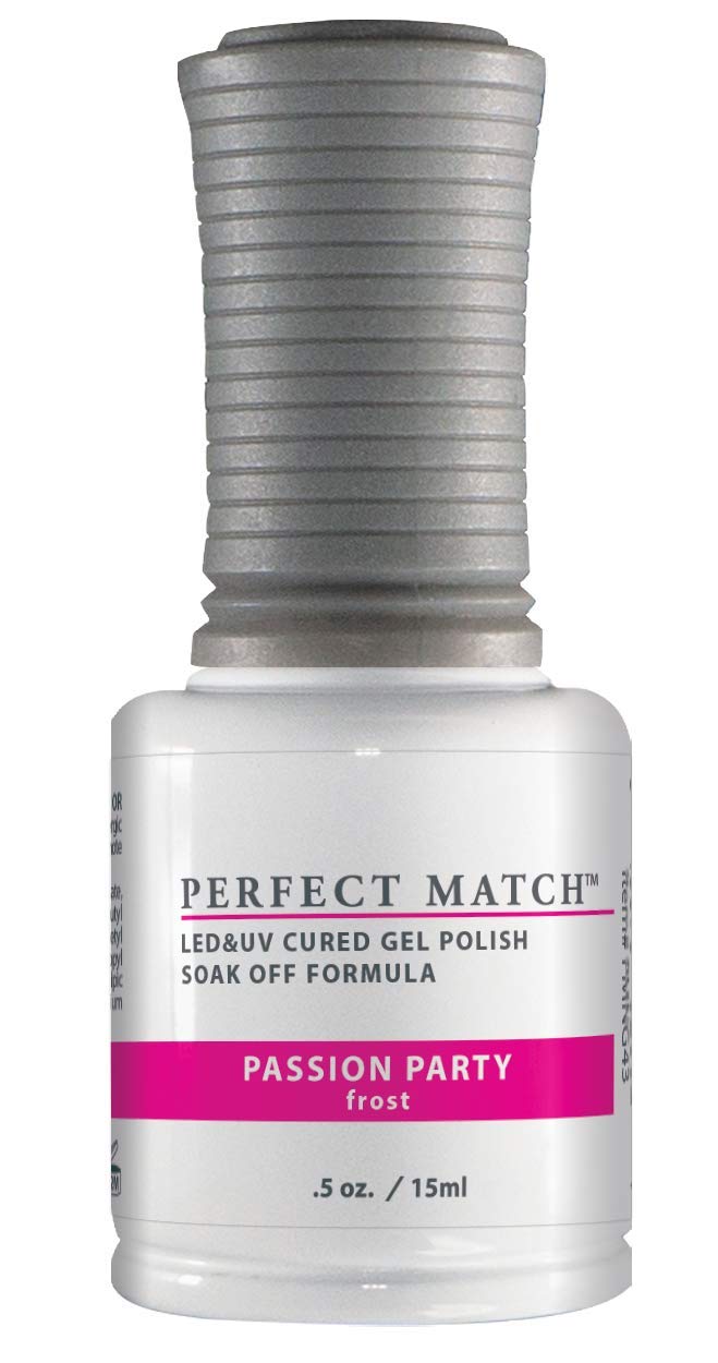 LeChat Perfect Match Gel Polish, Passion Party, 0.5 Fl Oz (PMS43)