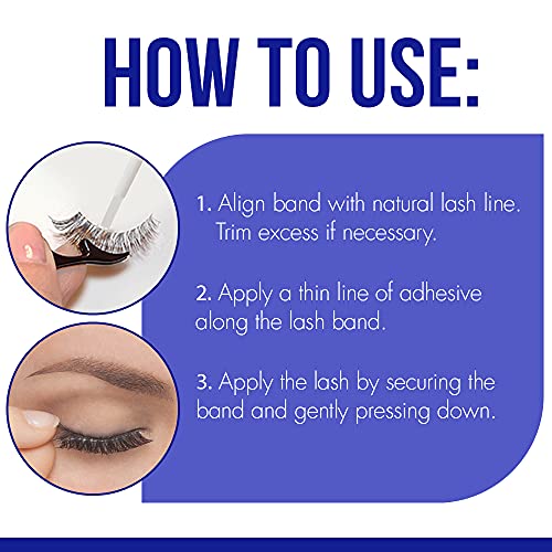 DUO Quick-Set Clear Eyelash Adhesive, 0.18 oz