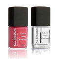 Dr.'s Remedy Enriched Nail Polish, Peaceful Pink Coral With TOTAL Two-in-One Top and Base Coat Set 0.5 Fluid Oz Each