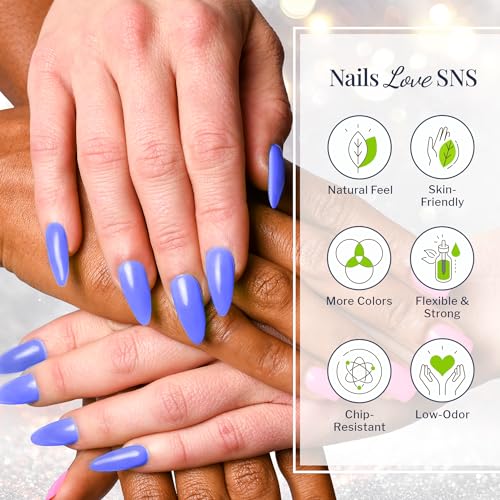 SNS Gelous Color Nail Dipping Powder - Long-Lasting Salon DIY Manicure