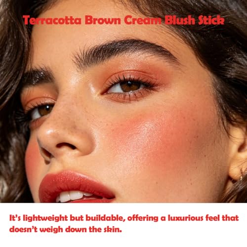 Cheek To Chic Blusher Stick - Classic Red Cream Blush, 8g