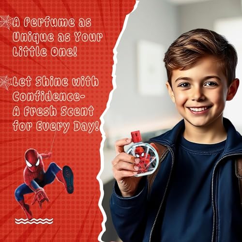 Spiderman Ultimate Eau de Toilette Spray for Men, 3.4 oz