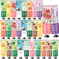 CRISTALBOX 28-Pack Travel Size Hand Cream Gift Set for Dry Hands