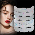 Yosca Glitter Freckles Face Tattoo - 6Pc Holographic Temporary Makeup