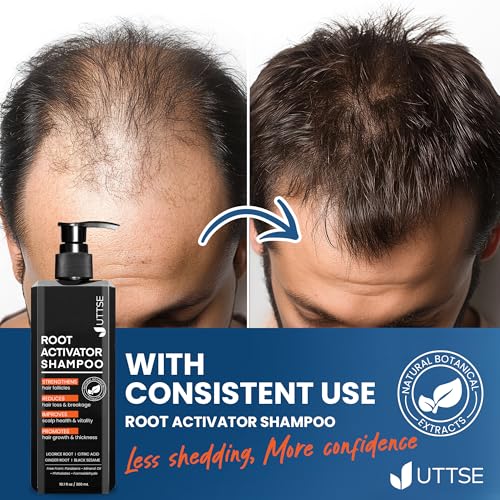 Root Activator Hair Thickening Shampoo for Men