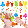 48pcs Bunny Party Favors - Stick Hands & Temporary Tattoos